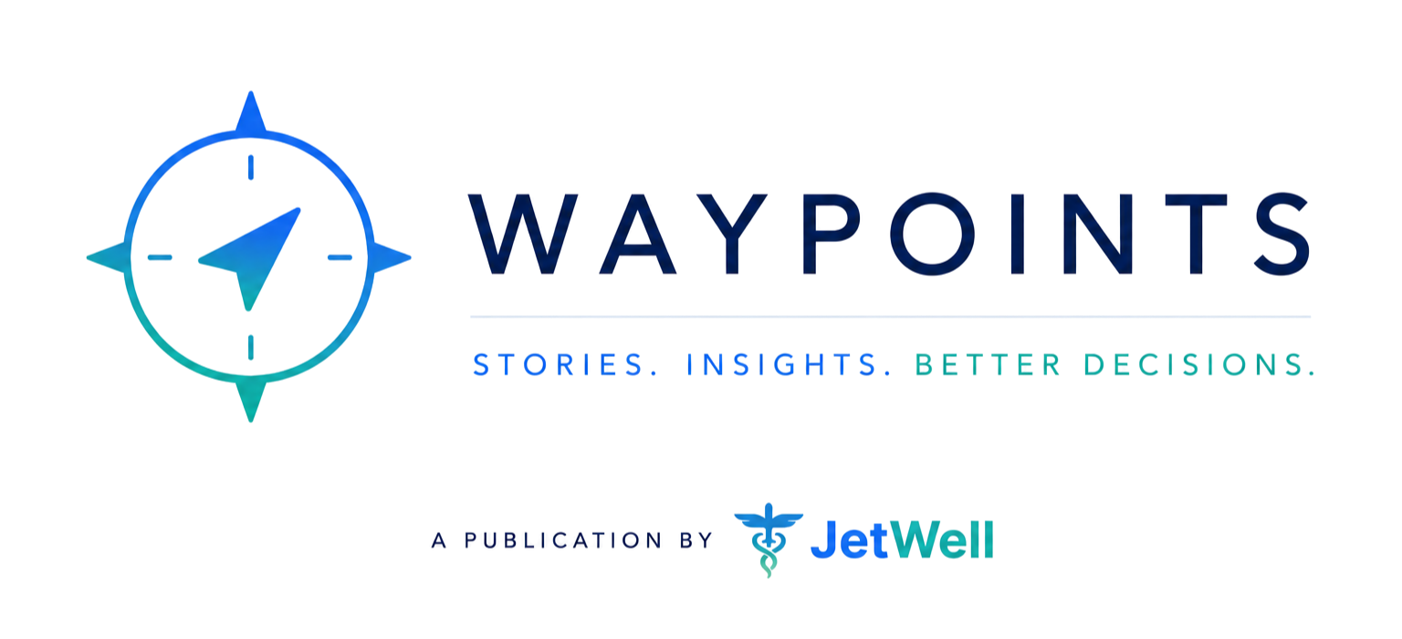 Waypoints, a publication by JetWell